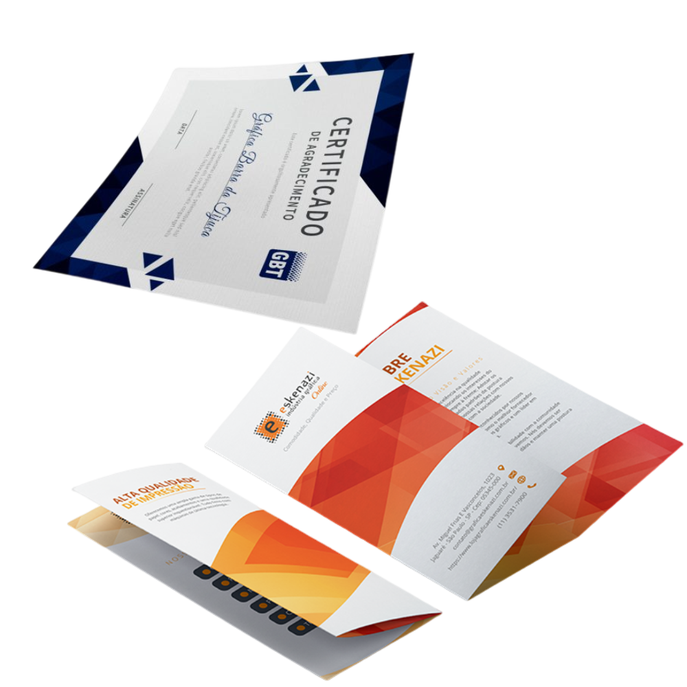 Empresas, Design, Impressão, folders personalizados, onde fazer folders em Curitiba e Região Metropolitana.